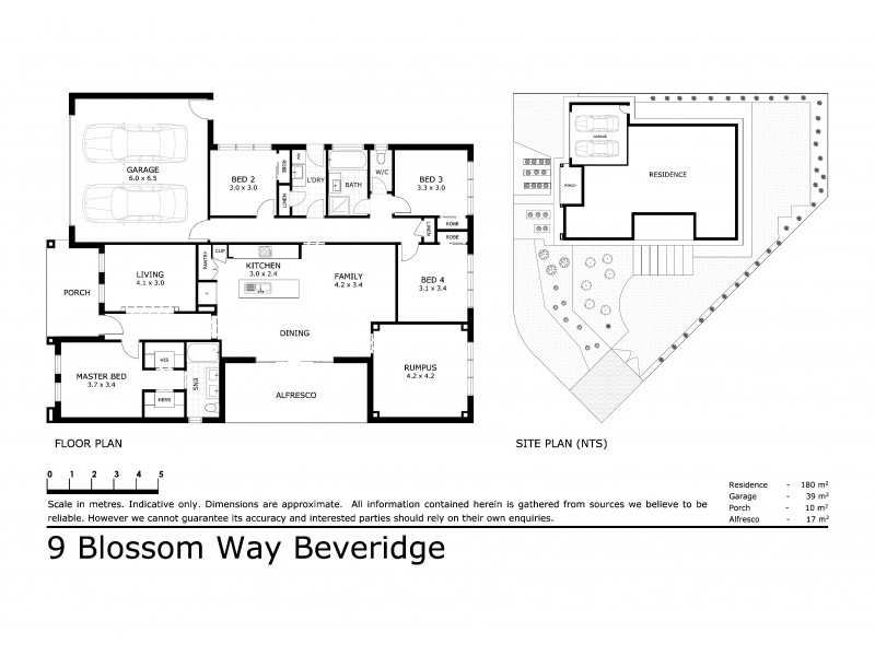 9 Blossom Way, Beveridge VIC 3753 Floorplan