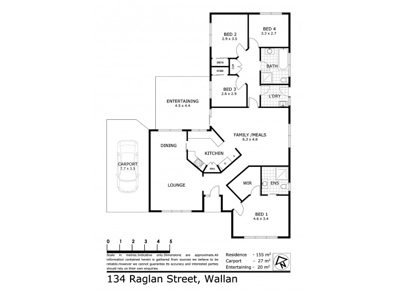 134 Raglan Street, Wallan VIC 3756 Floorplan