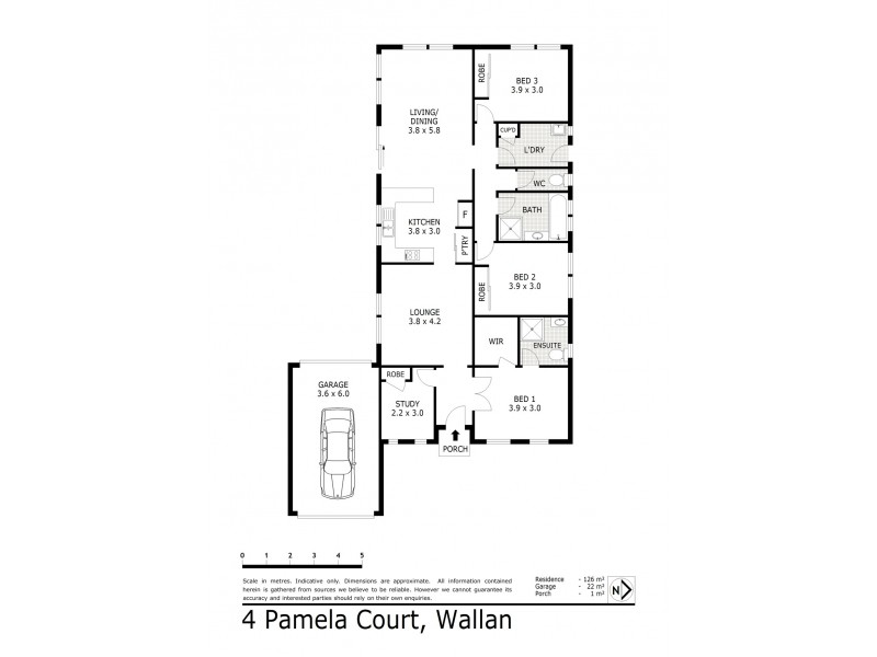 4 Pamela Court, Wallan VIC 3756 Floorplan