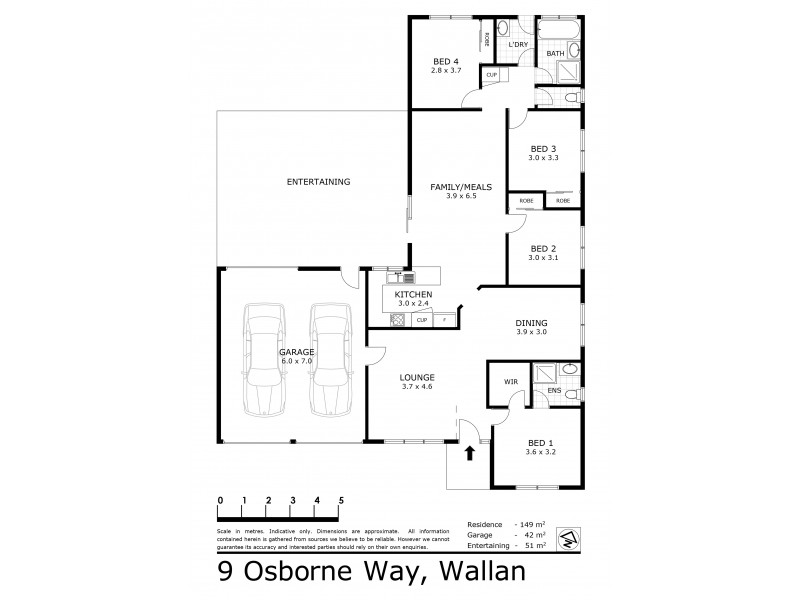 9 Osborne Way, Wallan VIC 3756 Floorplan