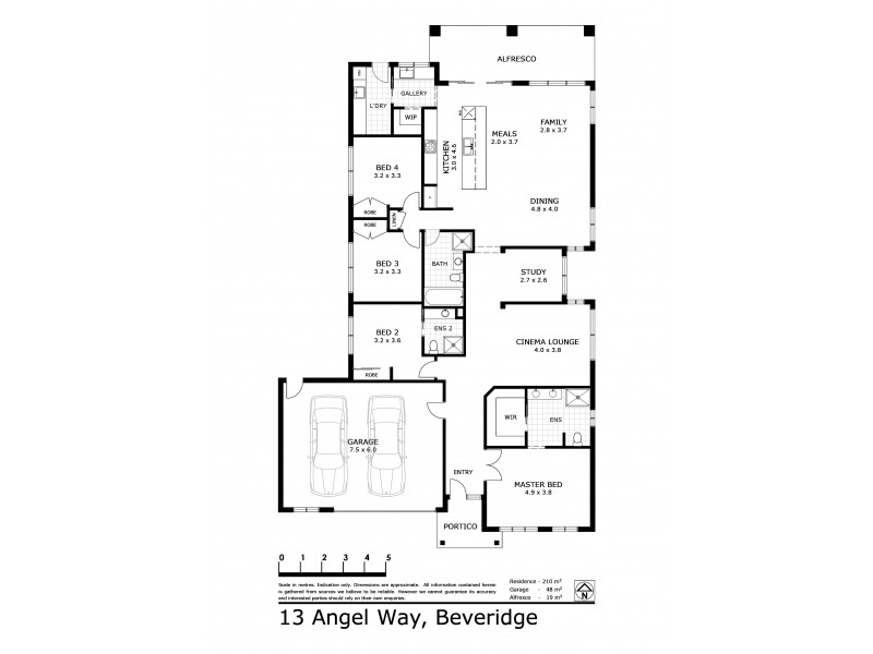 13 Angel Way, Beveridge VIC 3753 Floorplan