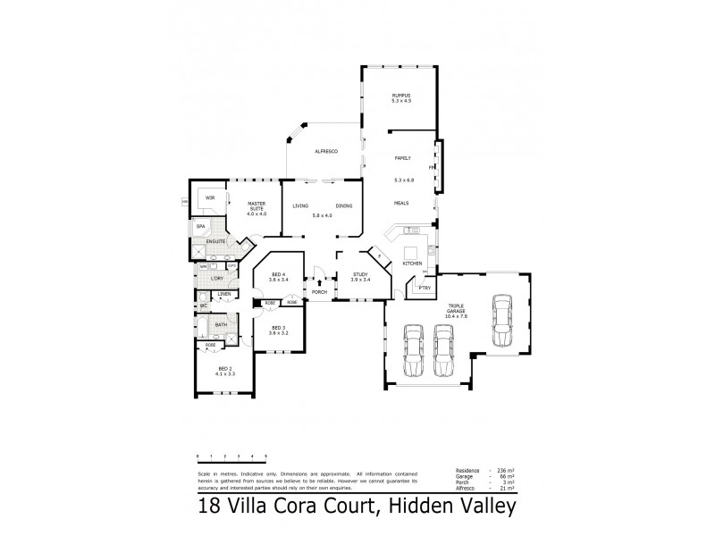 18 Villa Cora, Hidden Valley VIC 3756 Floorplan