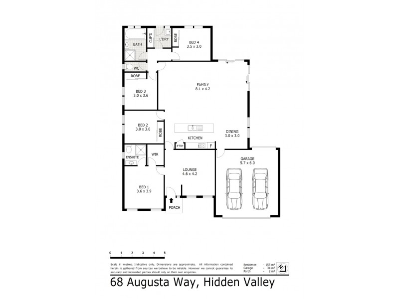 68 Augusta Way, Hidden Valley VIC 3756 Floorplan