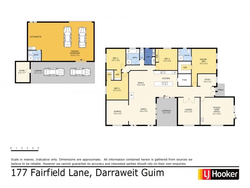 177 Fairfield Lane, Darraweit Guim VIC 3756 Floorplan