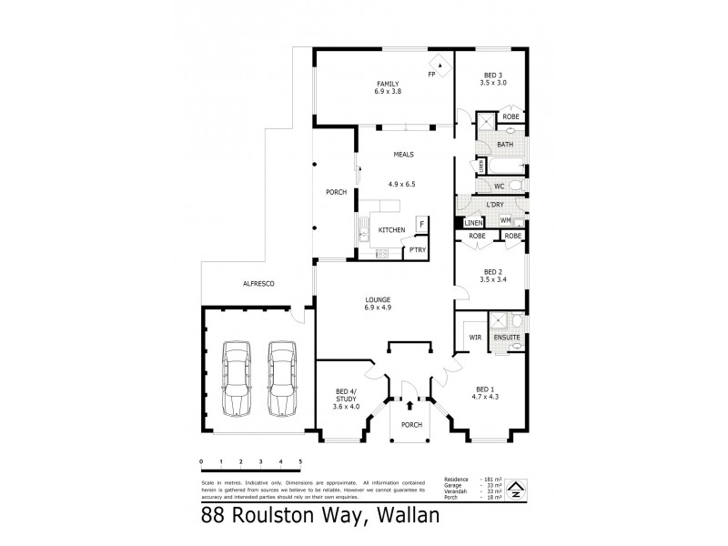 88 Roulston Way, Wallan VIC 3756 Floorplan