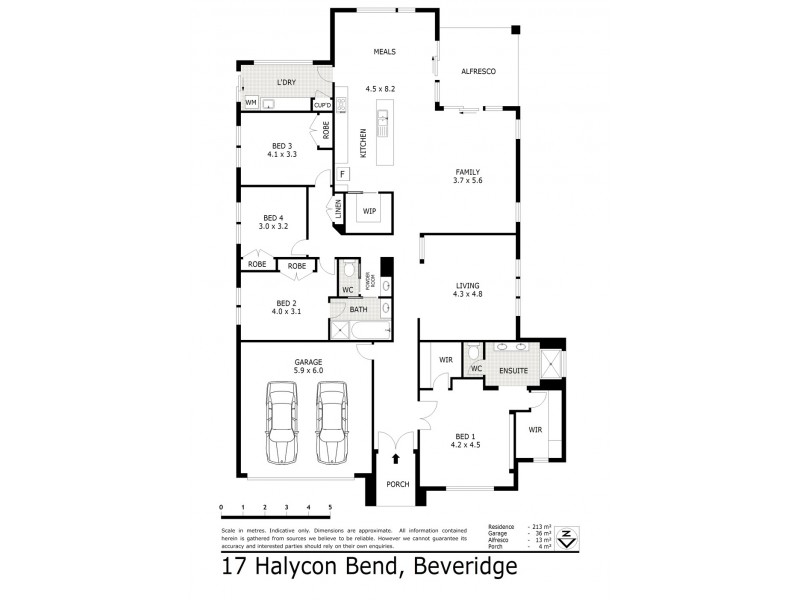 17 Halycon Bend, Beveridge VIC 3753 Floorplan