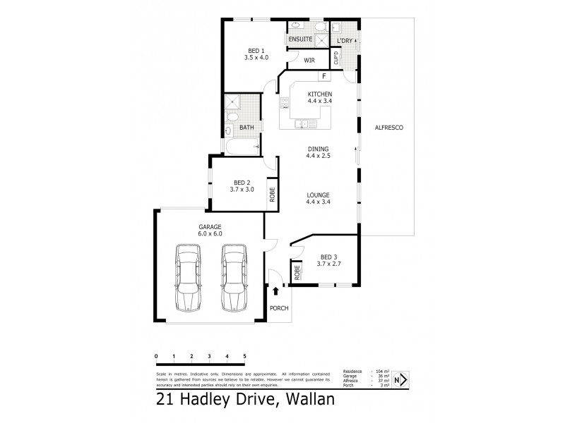 21 Hadley Drive, Wallan VIC 3756 Floorplan
