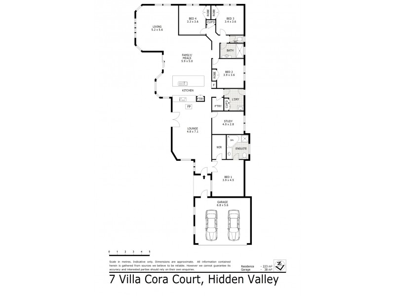 7 Villa Cora Court, Hidden Valley VIC 3756 Floorplan