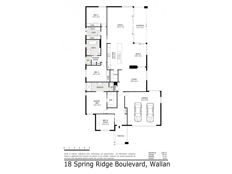18 Spring Ridge Boulevard, Wallan VIC 3756 Floorplan