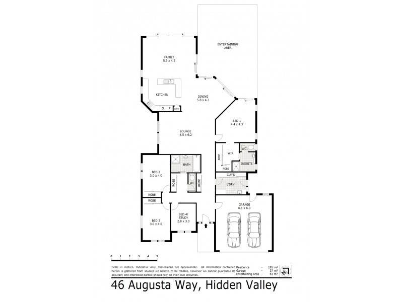 46 Augusta Way, Hidden Valley VIC 3756 Floorplan