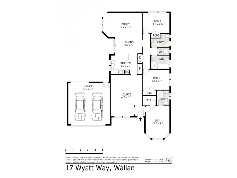 17 Wyatt Way, Wallan VIC 3756 Floorplan