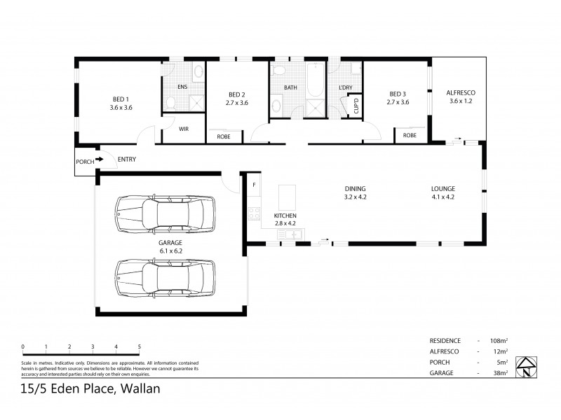 15/5 Eden Place, Wallan VIC 3756 Floorplan