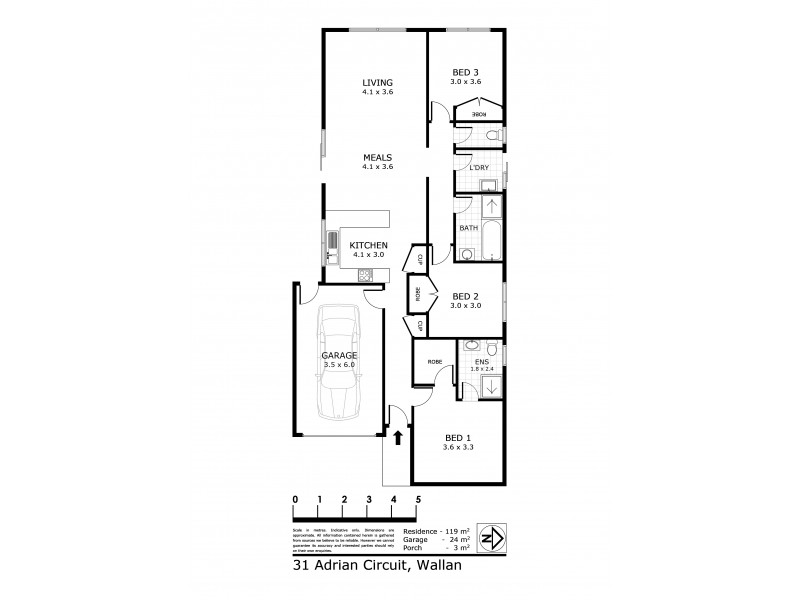 31 Adrian Circuit, Wallan VIC 3756 Floorplan