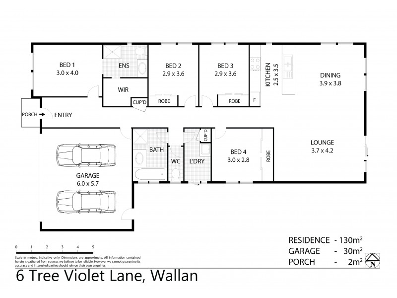 6 Treeviolet Lane, Wallan VIC 3756 Floorplan