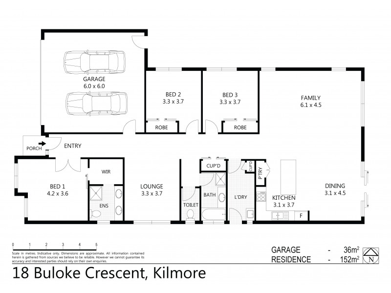18 Buloke Crescent, Kilmore VIC 3764 Floorplan