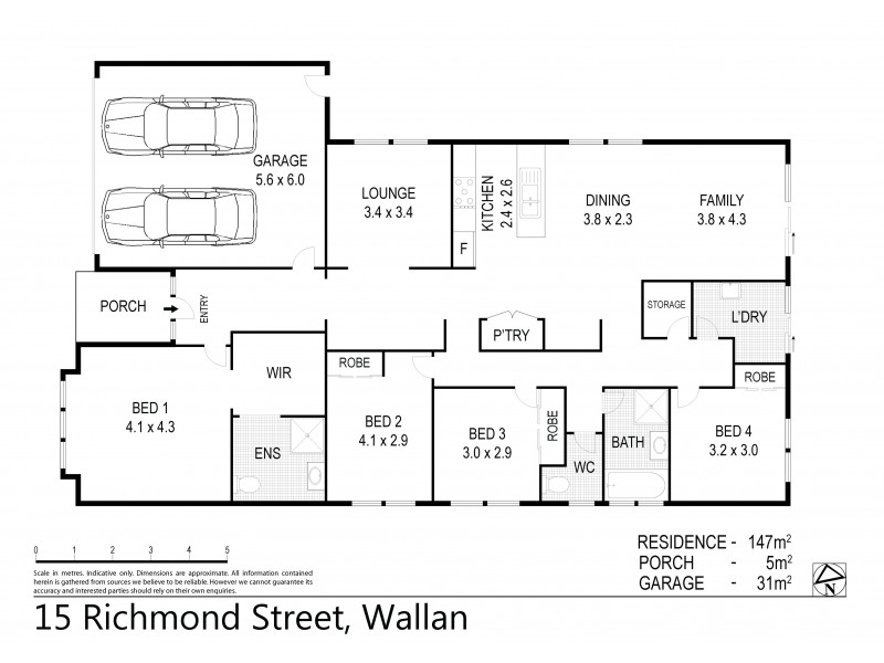 15 Richmond Street, Wallan VIC 3756 Floorplan