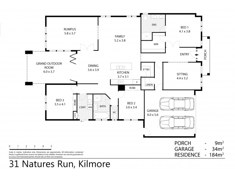 31 Natures Run, Kilmore VIC 3764 Floorplan