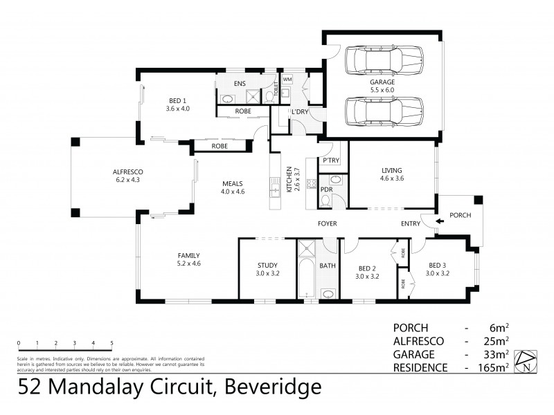 52 Mandalay Circuit, Beveridge VIC 3753 Floorplan