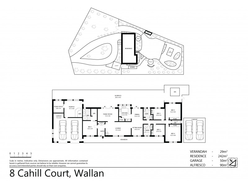 8 Cahill Court, Wallan VIC 3756 Floorplan