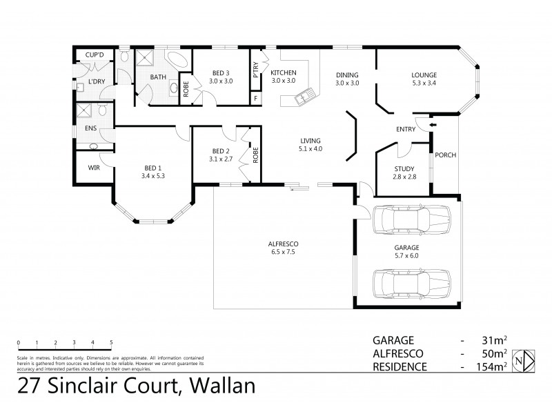 27 Sinclair Court, Wallan VIC 3756 Floorplan
