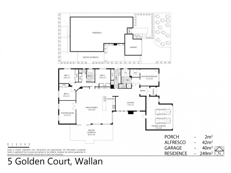 5 Golden Court, Wallan VIC 3756 Floorplan