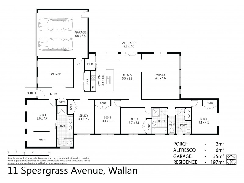 11 Speargrass Avenue, Wallan VIC 3756 Floorplan