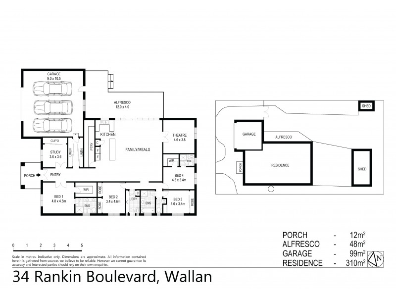34 Rankin Boulevard, Wallan VIC 3756 Floorplan