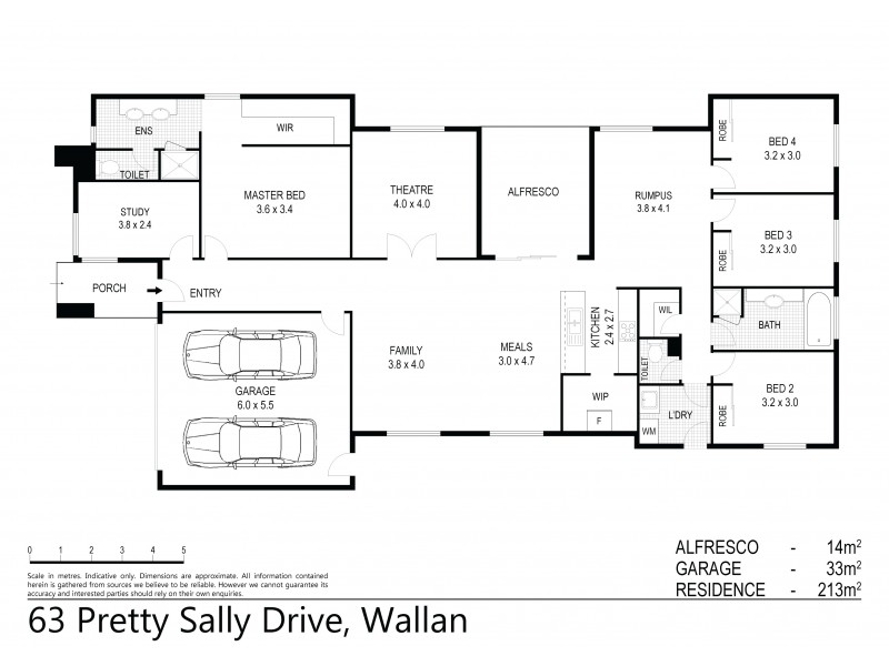 63 Pretty Sally Drive, Wallan VIC 3756 Floorplan