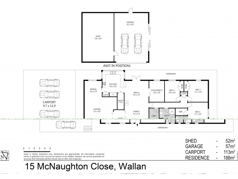 15 McNaughton Close, Wallan VIC 3756 Floorplan