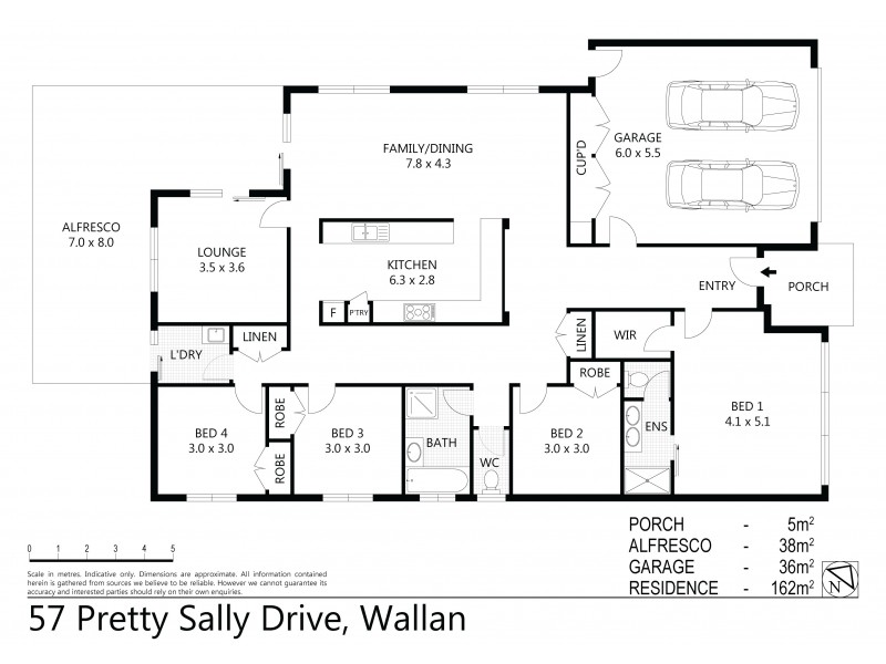 57 Pretty Sally Drive, Wallan VIC 3756 Floorplan
