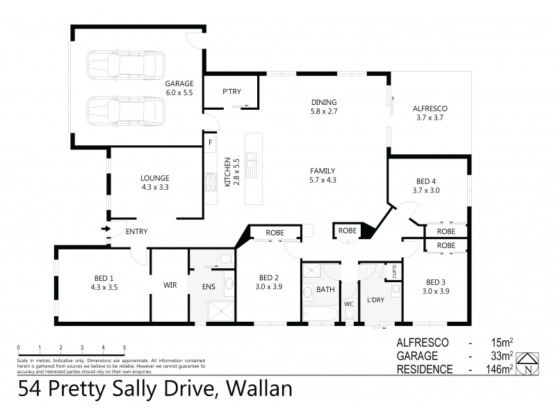 54 Pretty Sally Drive, Wallan VIC 3756 Floorplan