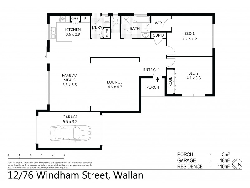 Unit 12/76 Windham Street, Wallan VIC 3756 Floorplan
