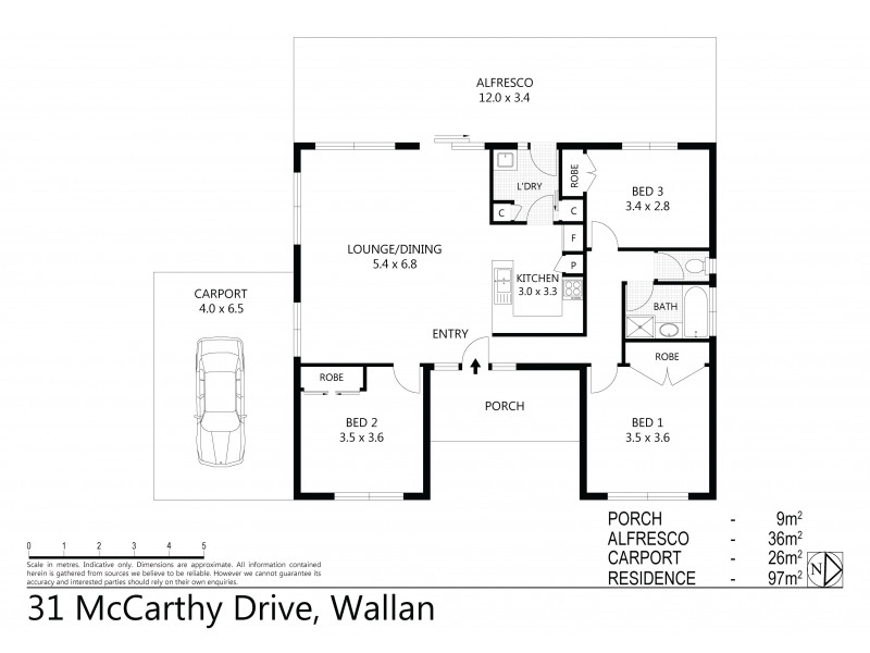 31 McCarthy Court, Wallan VIC 3756 Floorplan