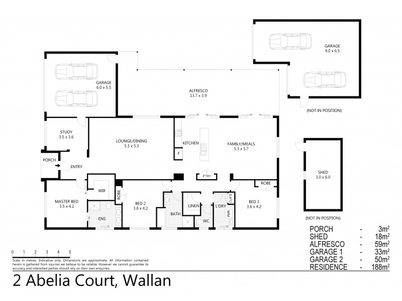 2 Abelia Court, Wallan VIC 3756 Floorplan