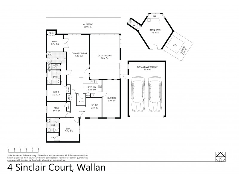 4 Sinclair Court, Wallan VIC 3756 Floorplan