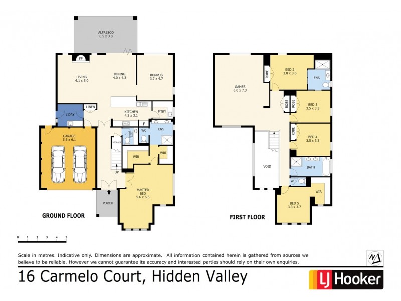 16 Carmelo Court, Hidden Valley VIC 3756 Floorplan