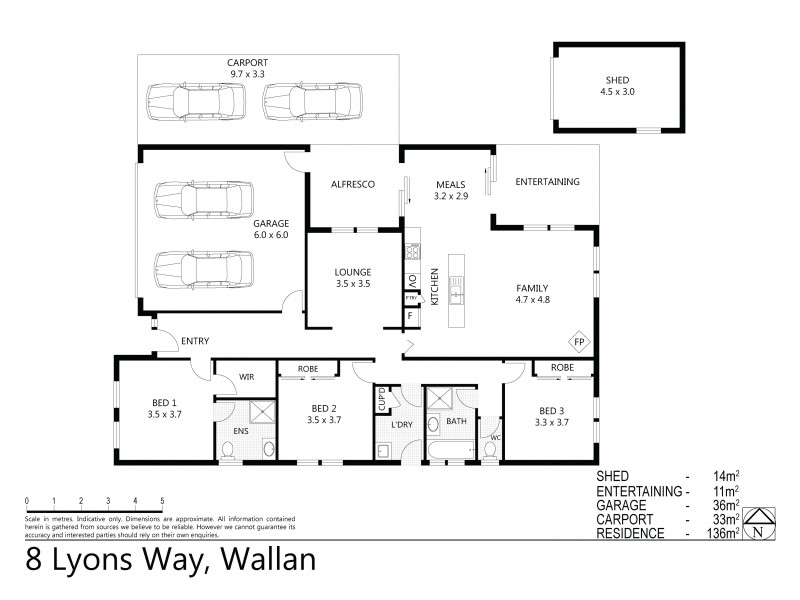 8 Lyons Way, Wallan VIC 3756 Floorplan