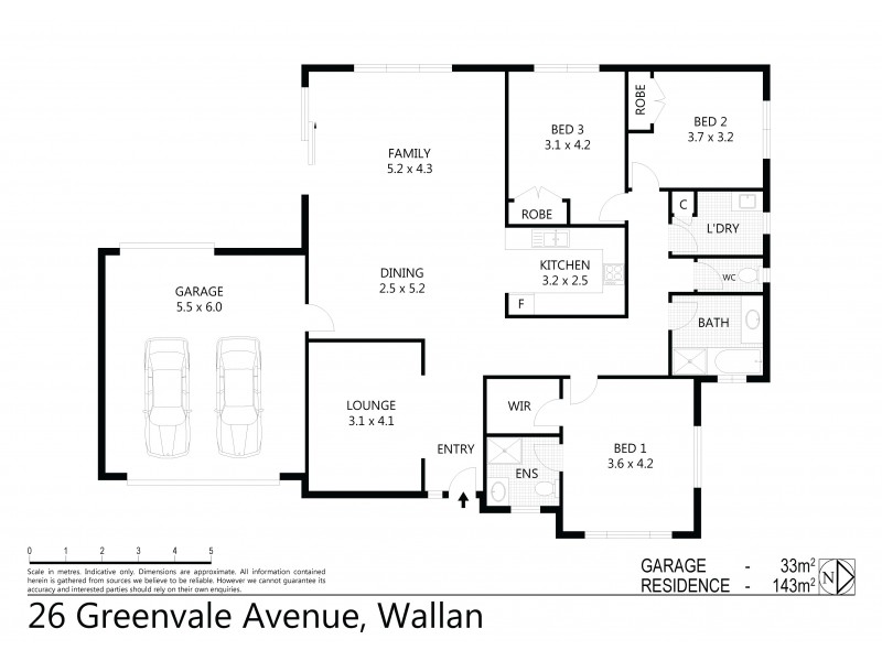26 Greenvale Avenue, Wallan VIC 3756 Floorplan