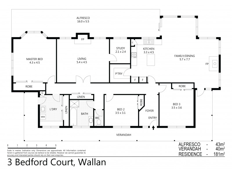 3 Bedford Court, Wallan VIC 3756 Floorplan