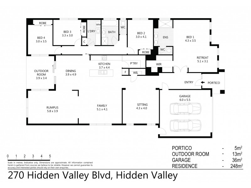 270 Hidden Valley Boulevard, Hidden Valley VIC 3756 Floorplan