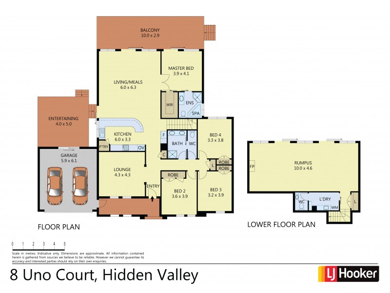 8 Uno Court, Hidden Valley VIC 3756 Floorplan