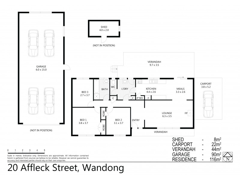 20 Affleck Street, Wandong VIC 3758 Floorplan