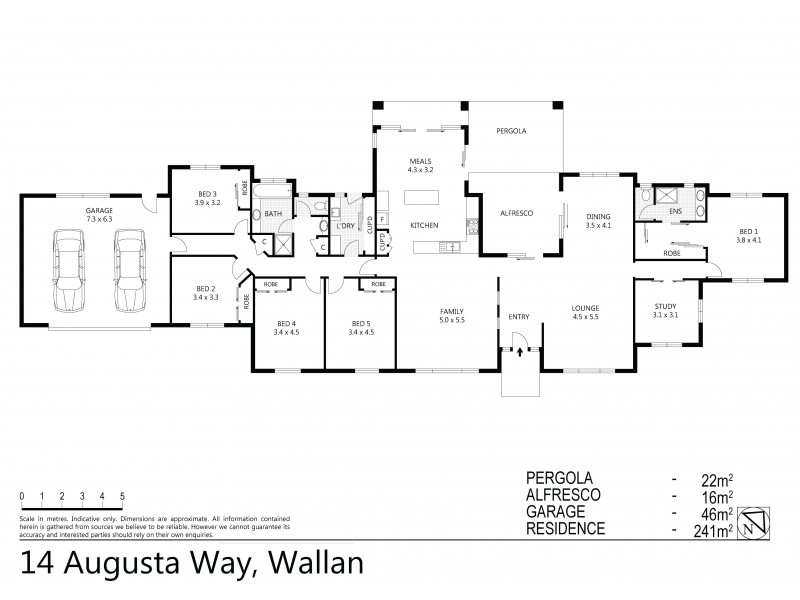 14 Augusta Way, Hidden Valley VIC 3756 Floorplan
