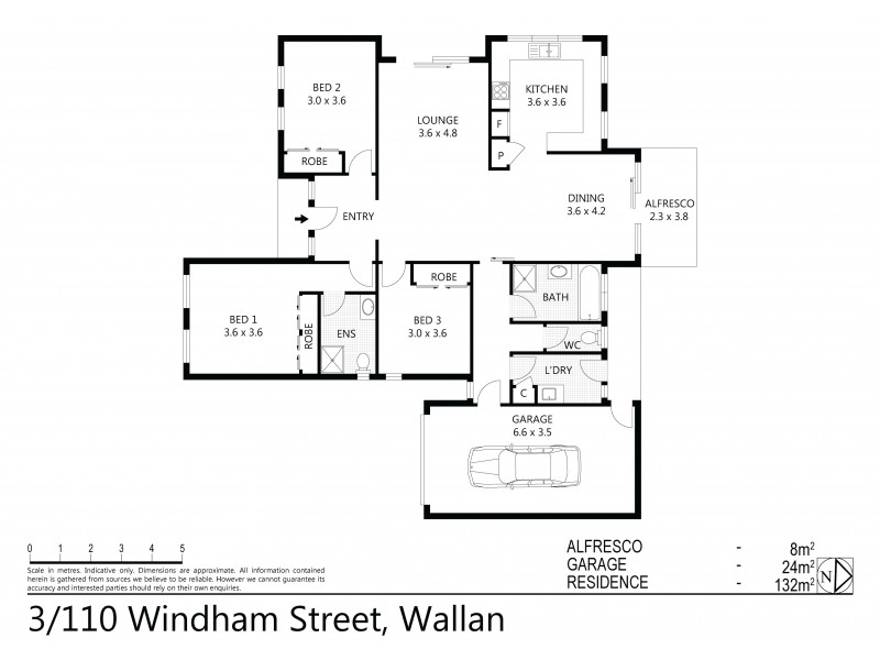 Unit 3/110 Windham Street, Wallan VIC 3756 Floorplan