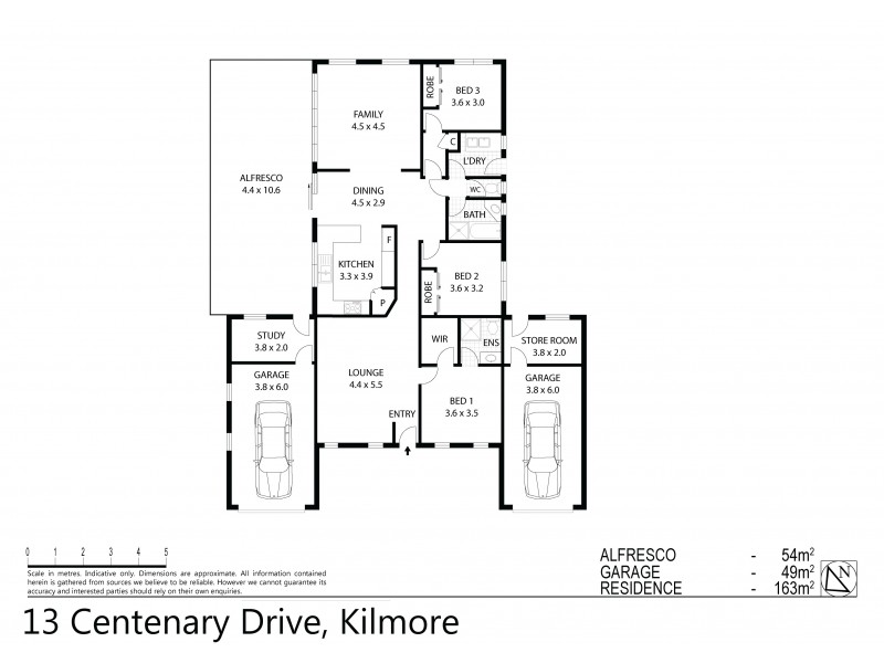 13 Centenary Drive, Kilmore VIC 3764 Floorplan