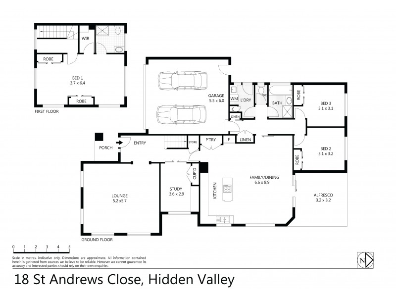 18 St Andrews Close, Hidden Valley VIC 3756 Floorplan