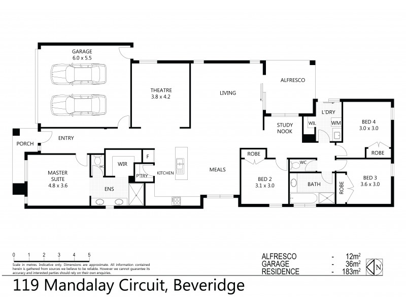 119 Mandalay Circuit, Beveridge VIC 3753 Floorplan