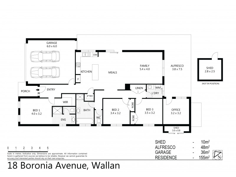 18 Boronia Avenue, Wallan VIC 3756 Floorplan