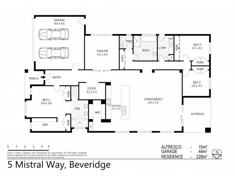 5 Mistral Way, Beveridge VIC 3753 Floorplan