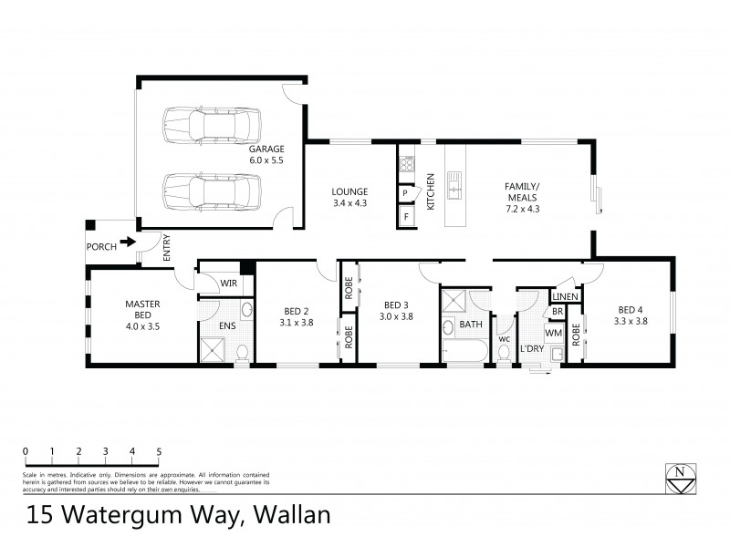 15 Watergum Way, Wallan VIC 3756 Floorplan